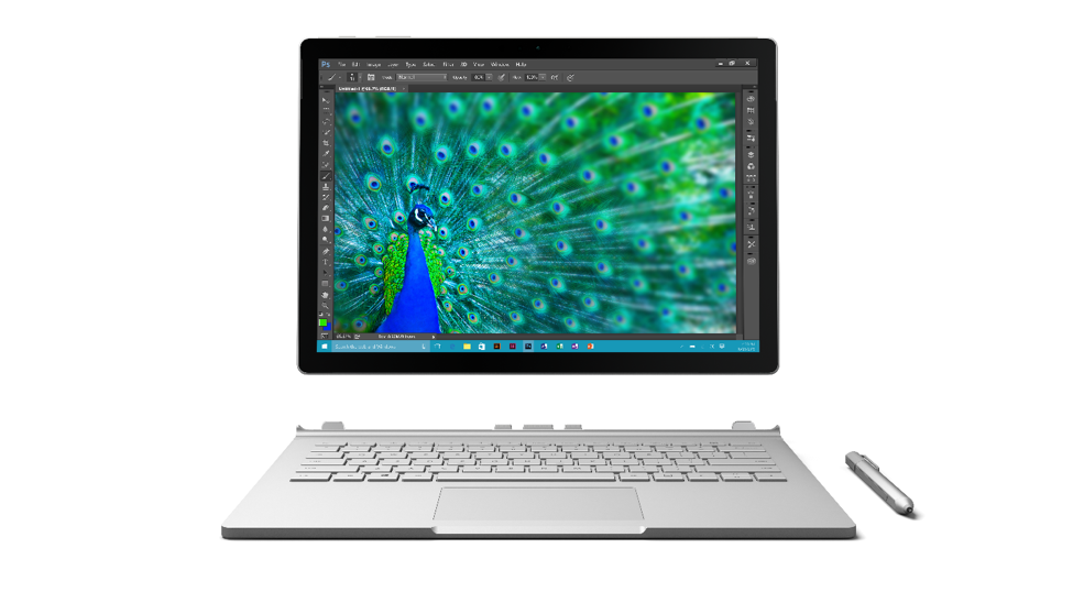 لپ تاپ 12 اینچی ماکروسافت مدل Surface Book1/I5-6600U/8GIG/256GB
